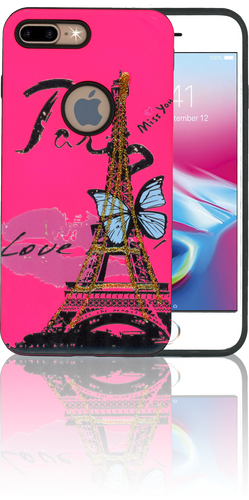 Iphone 7 PLUS/8 PLUS MM 3D Paris Butterfly