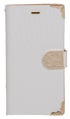 Sharp Aquos Crystal Deluxe Wallet White