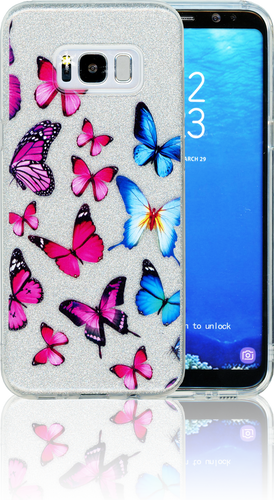 Samsung Galaxy S8 PLUS MM Butterfly Glitter Hybrid