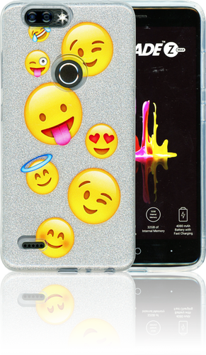 ZTE Blade MM Emoji Glitter Hybrid