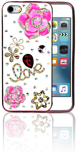 Iphone 5/5S MM Bling 3D Love