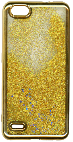 ZTE Blade Force MM Electroplated Water Glitter Case With Stars Gold