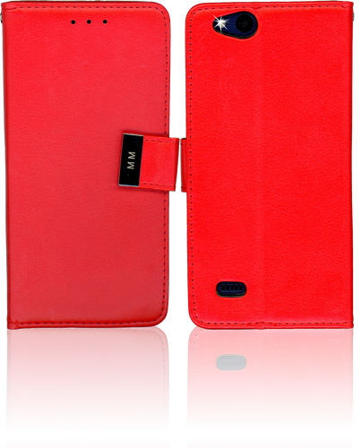 ZTE Tempo X MM Premium Folio Wallet Red