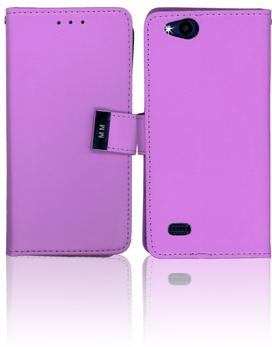 ZTE Tempo X MM Premium Folio Wallet Purple
