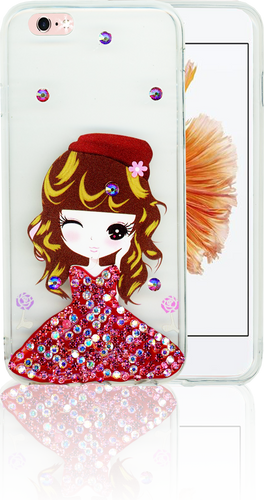 Iphone 6/6S MM Electroplated Bling Girl 3