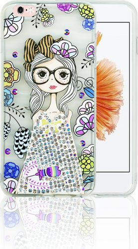 Iphone 6 PLUS/6S PLUS MM Electroplated Bling Girl 1