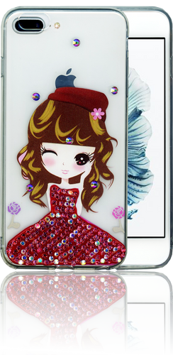 Iphone 6 PLUS/6S PLUS MM Electroplated Bling Girl 3