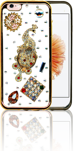 IP 6/6S MM Bling 3D Peacock
