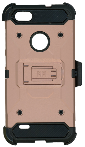 ZTE BLADE FORCE MM Silo Rugged Case ROSE GOLD