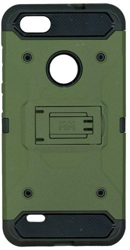 ZTE BLADE FORCE MM Silo Rugged Case ARMY GREEN