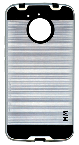 Motorola E4 PLUS MM Slim Dura Metal Finish Silver