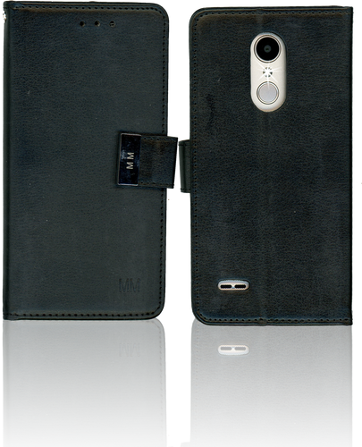 LG Aristo 2 MM Premium Folio Wallet Black