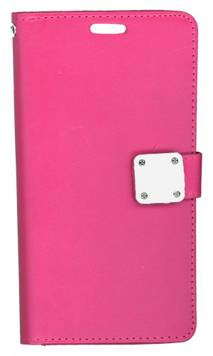 ZTE Blade Force Premium Folio Wallet Hot Pink
