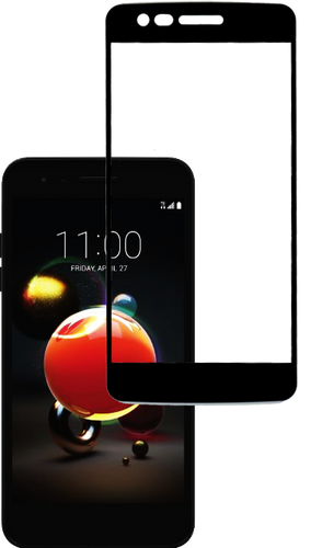LG Aristo 2 3D Full Covered Tempered Glass Black