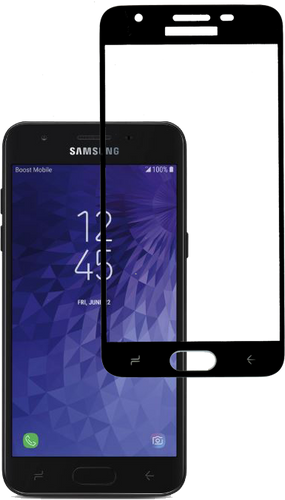 Samsung Galaxy J3(2018) 3D Full Covered Tempered Glass Black