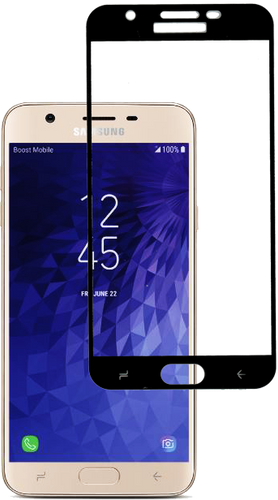 Samsung Galaxy J7 Star/Refine/(2018) 3D Full Covered Tempered Glass Black