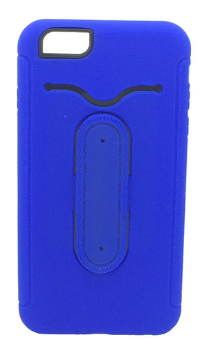 Sharp Aquos Crystal Snap Tail Hybrid Case With Kickstand Blue