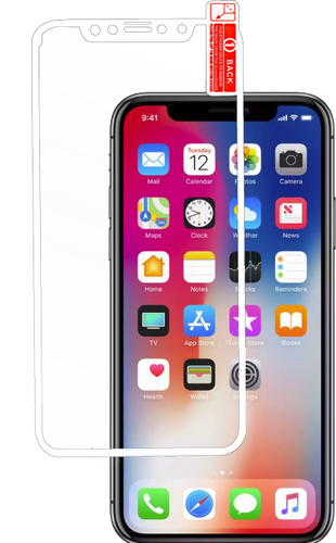 iPhone X/10/XS 3D Full Covered Tempered Glass White