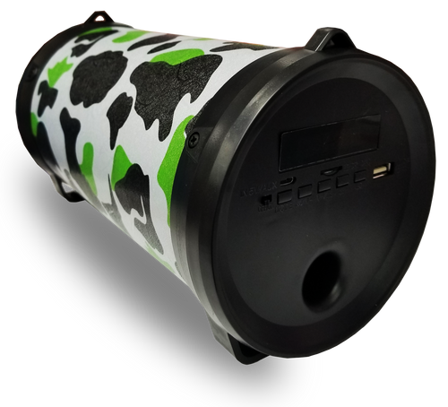 BS-9514 Wireless Speakers Camo Silver