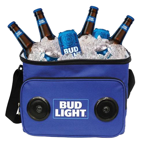 Bud Light Cooler Speaker Blue