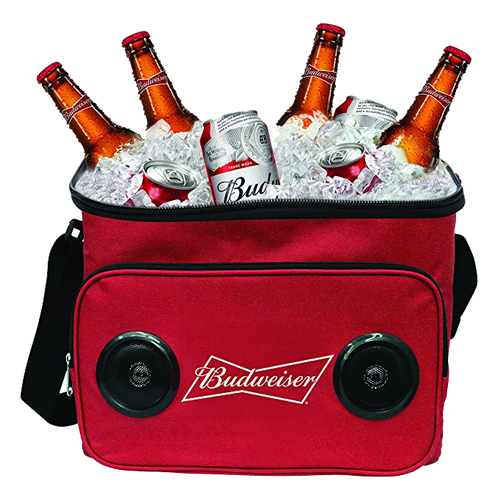 Budweiser Cooler Speaker Red