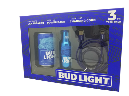 Bud Light 3 PC Tech Pack