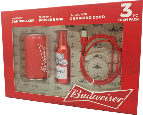 Budweiser 3 PC Tech Pack