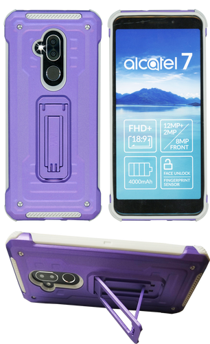 Alcatel 7 Folio MM Opal Kickstand Purple