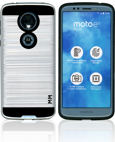 Motorola E5 Plus MM Slim Dura Metal Silver