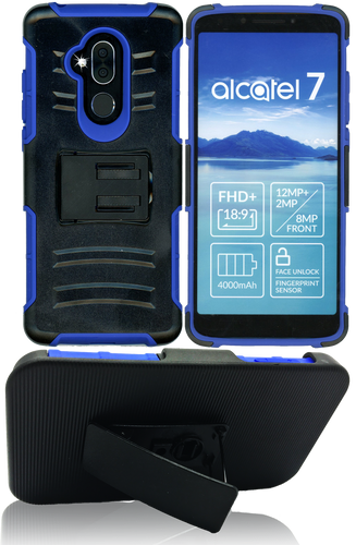 Alcatel 7 Folio MM 3 in 1 Combo Blue