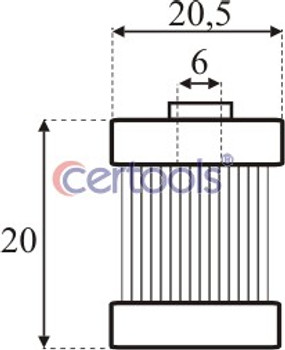 Romano lpg liquid gas filter cartridge Romano lpg liquid gas filter cartridge