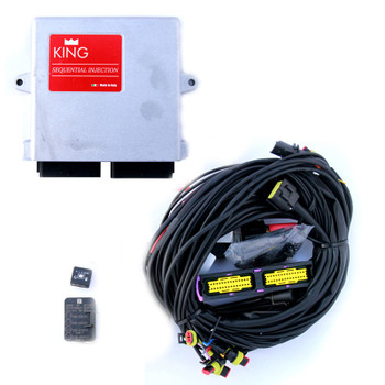 KING 5 6 8 Cylinders LPG Autogas Conversion ECU with Harness KING 5 6 8 Cylinders LPG Autogas Conversion ECU with Harness