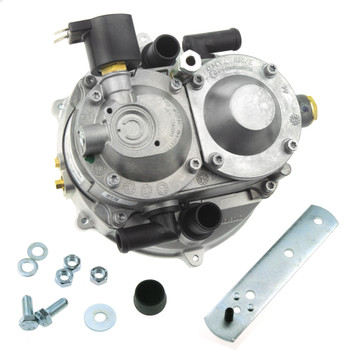 OMVL R90 high power two outlets single point carburetor lpg autogas reducer regulator vapourizer OMVL R90 high power two outlets single point carburetor lpg autogas reducer regulator vapourizer
