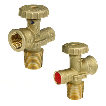 G5/8" POL LH LPG cylinder handwheel valve Cavagna G5/8" POL LH LPG cylinder handwheel valve Cavagna
