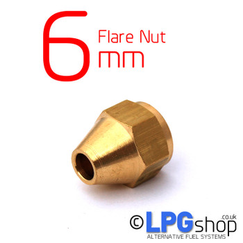 Flare Nut 6mm 4 holes tank Flare Nut 6mm 4 holes tank