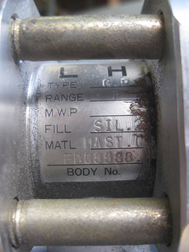 ITT Barton FHGG Flow Control 1200 PSI 4-20 mA DC 11-45 VDC (EBI2609-5)