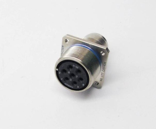 Lor of 10 New ITT Cannon M83723-19R2015W 7-Pin Circular Connector Plug Kit (YY1318-1)