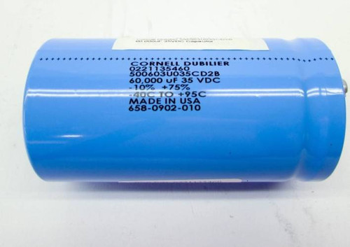 Cornell Dubilier 500603U035CD2B 60000uF 35V Alum Elec Capacitor NEW (LOT OF 5) (YY2064-7)