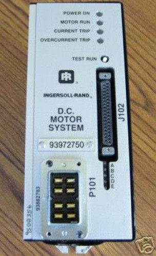 Ingersoll-Rand D.C. Model 93882793 DC Motor System IR w/ J102 and P101 ports (EBI2471-6)