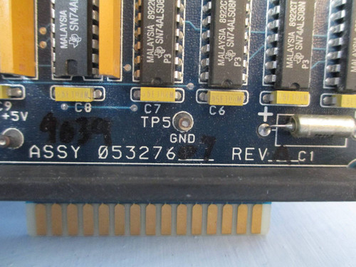 Measurex 053276-07 Rv A C1 TGP60 Graphics Processor /w GP60 7.10 PLC Honeywell (EBI2722-2)