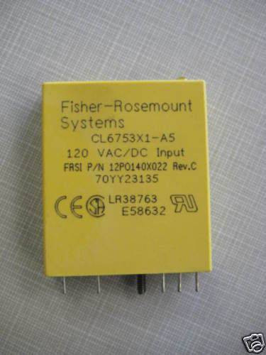 Fisher Rosemount CL6753X1-A5 12PO140X022 (EBI1473-73)