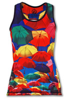 INKnBURN Women's Umbrella Singlet Front INKnBURN Women's Umbrella Singlet Front