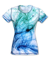 INKnBURN Women's Sketch Tech Shirt Front INKnBURN Women's Sketch Tech Shirt Front