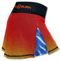 INKnBURN Coral Sport Skirt Side INKnBURN Coral Sport Skirt Side