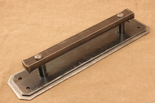 Double Backplate Door Handle, large