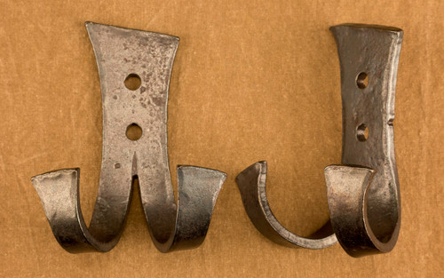 Angle-cut Double Coat Hook