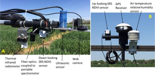 Apogee's Infrared Radiometer is used along with other sensors for phenotyping