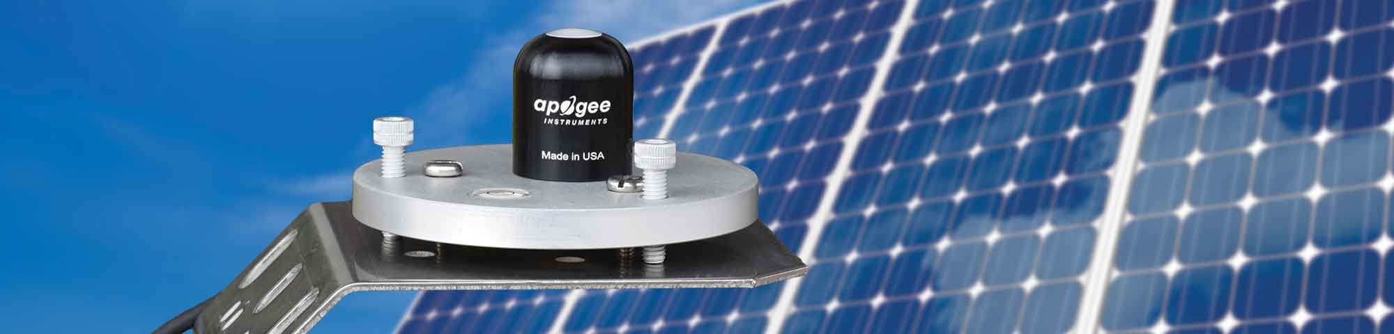 Apogee cost-effective SP-110 silicon-cell pyranometer