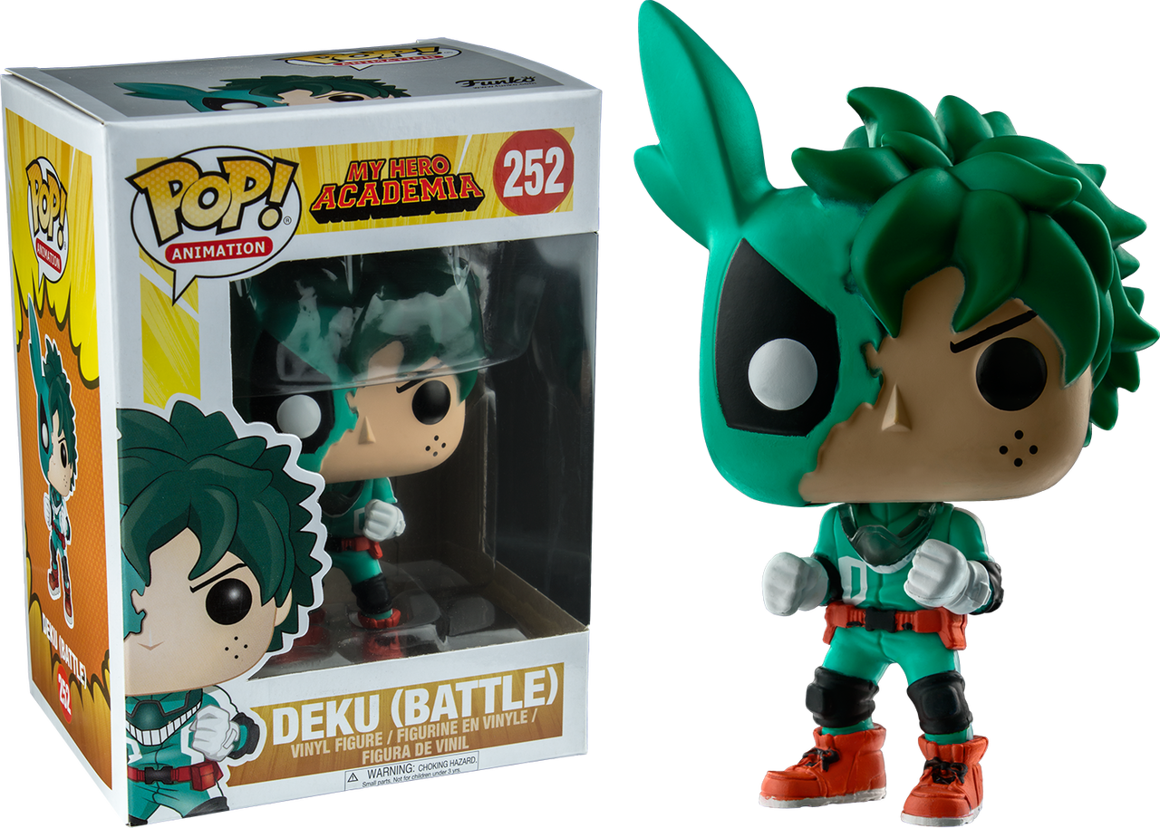 my hero academia deku battle damaged pop vinyl figure__18205