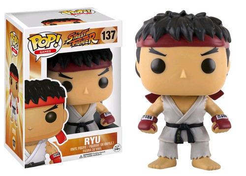Street Fighter Ryu Pop! Games Vinyl Figure Street Fighter Ryu Pop! Games Vinyl Figure